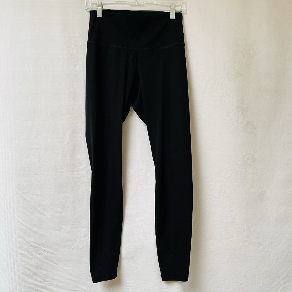 Everlane ReNew High Rise Compression Leggings Black Womens‎ Medium Yoga Active